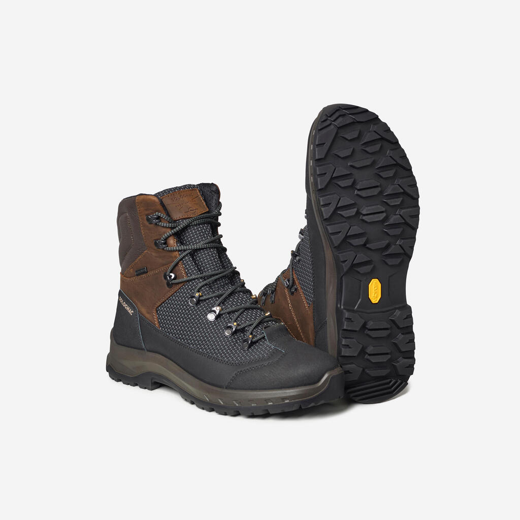 HUNTING SHOES CROSSHUNT 520 STRONG AND WATERPROOF BROWN